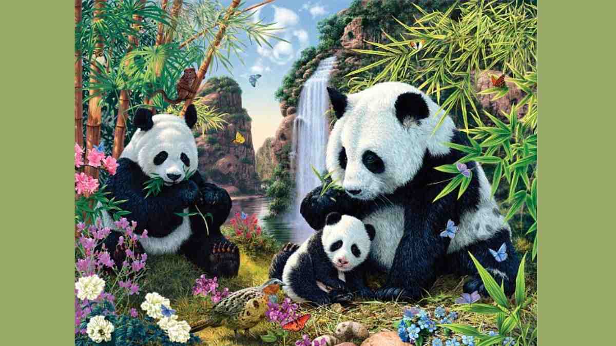 Optical Illusion: Only 10% Of People Can Spot All 12 Pandas In 30 Seconds! (Grab Your Specs)